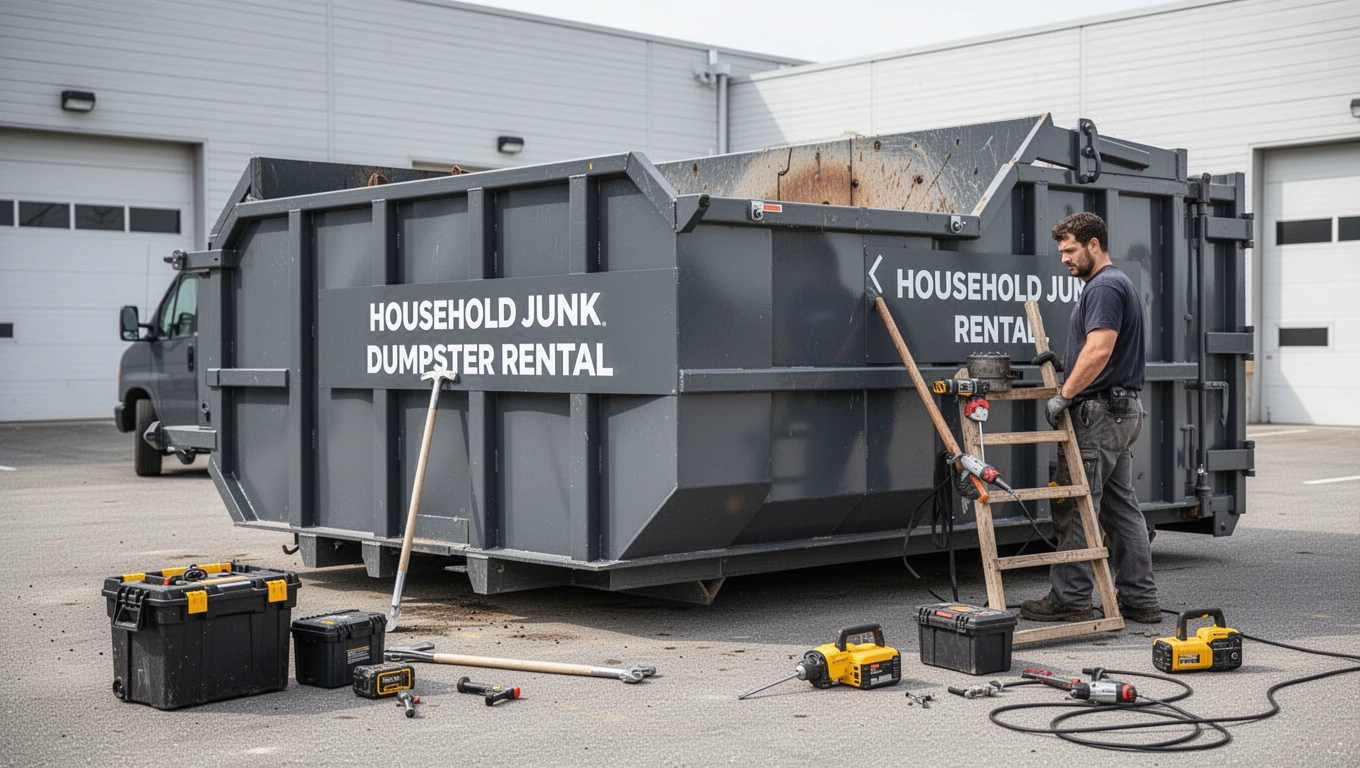 Household Junk Dumpster Rental